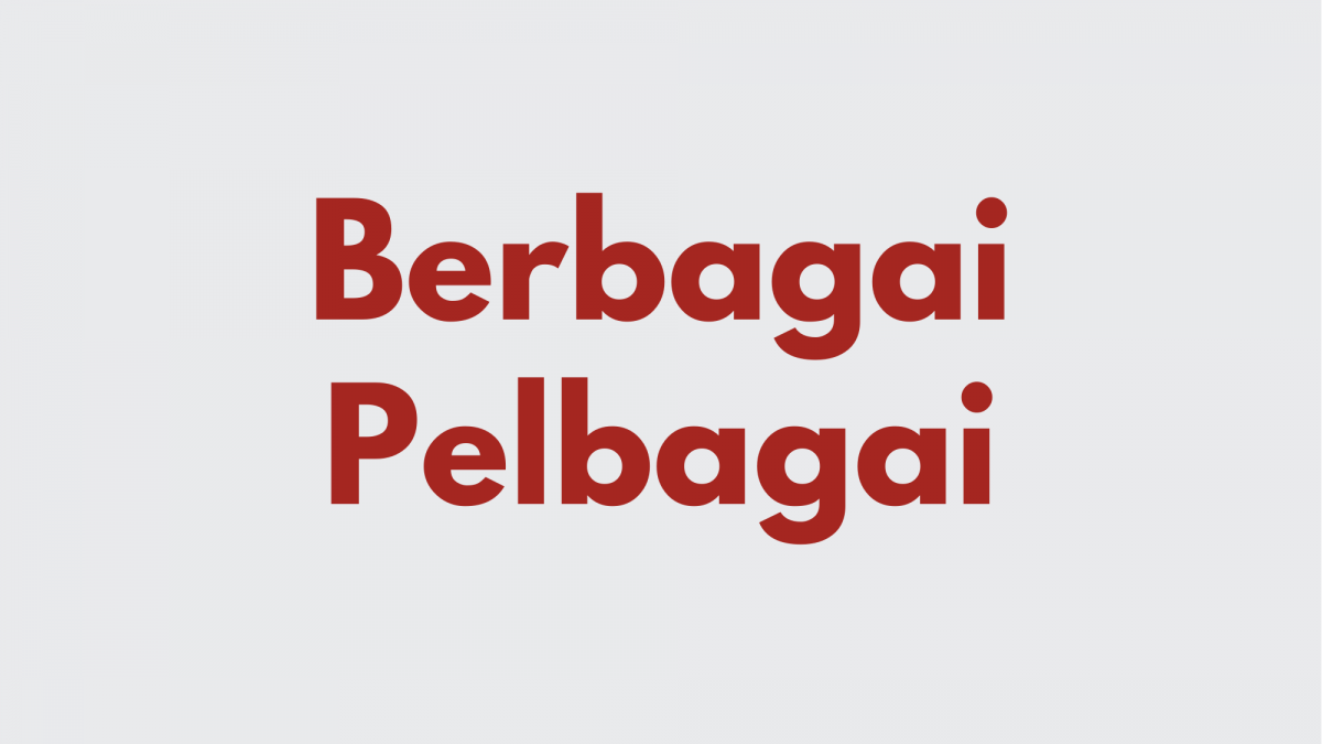 Ilustrasi Berbagai dan Perlbagai
