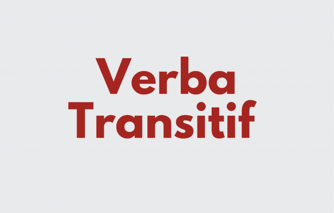 Ilustrasi Verba Transitif