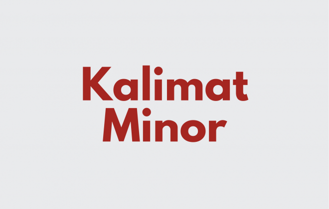 Ilustrasi Kalimat Minor