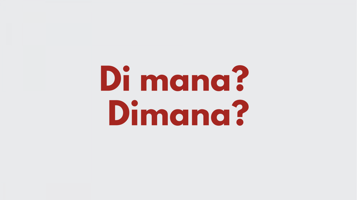 Ilustrasi Interferensi Bahasa: Di Mana dan Dimana