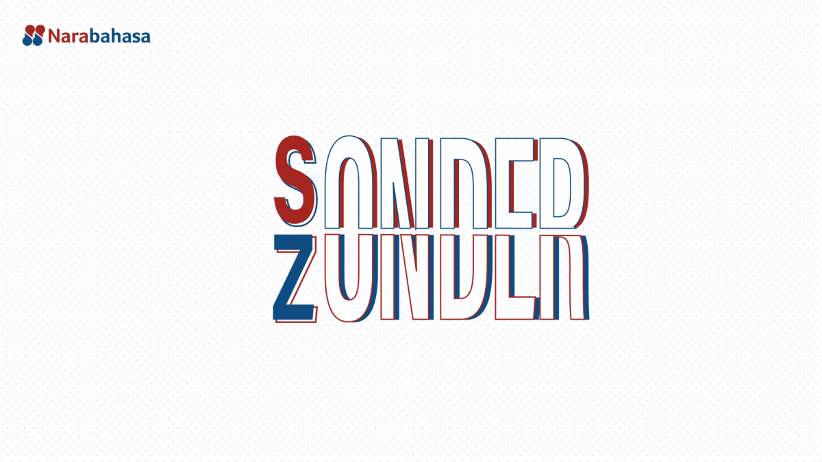Ilustrasi zonder atau sonder
