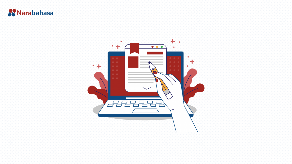 Ilustrasi mikrokopi pada situs web