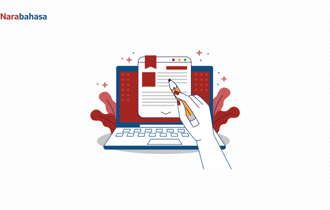 Ilustrasi mikrokopi pada situs web