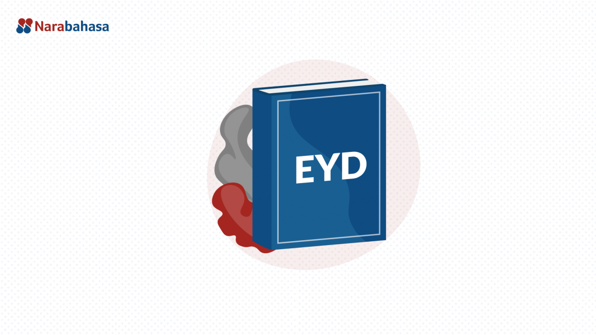 Ilustrasi buku pedoman EYD