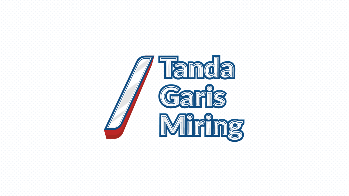 Ilustrasi Tanda Garis Miring